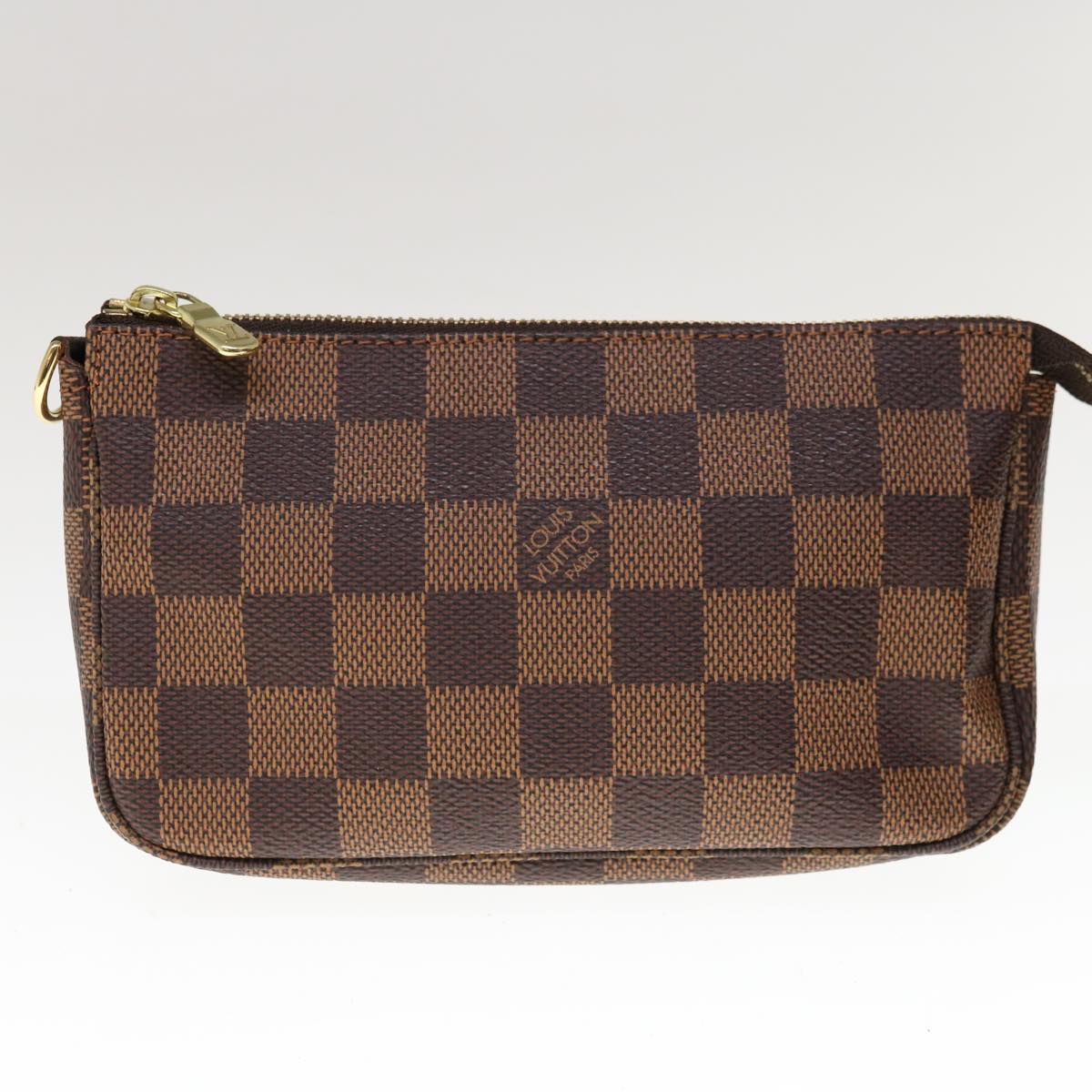 LOUIS VUITTON Damier Ebene Marais Shoulder Bag N42240 LV Auth hk1079