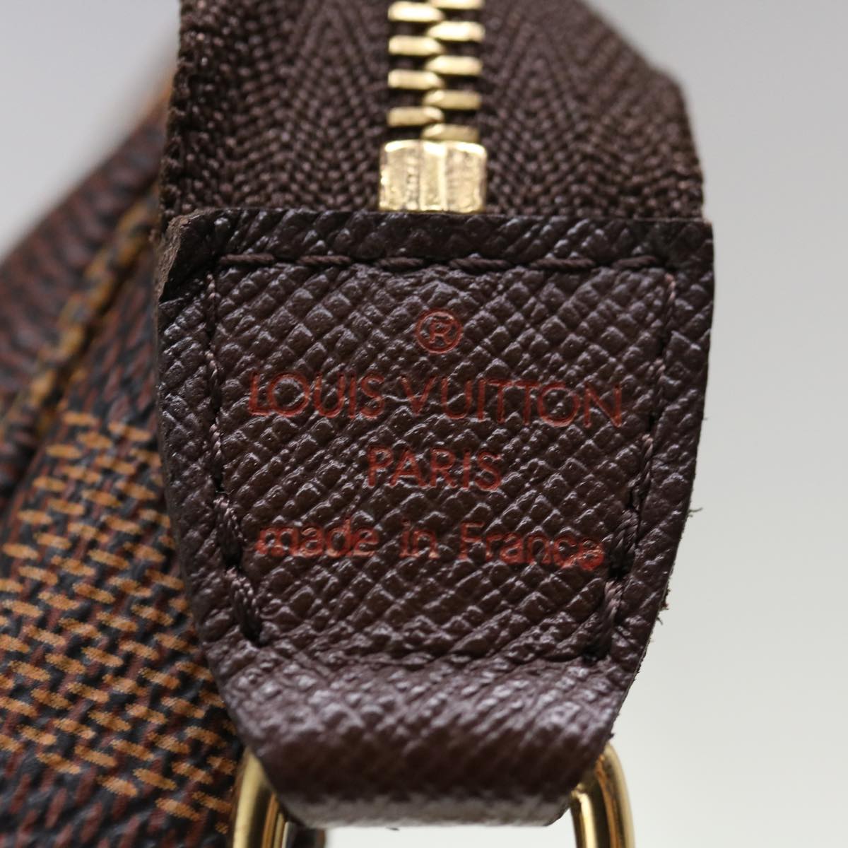 LOUIS VUITTON Damier Ebene Marais Shoulder Bag N42240 LV Auth hk1079