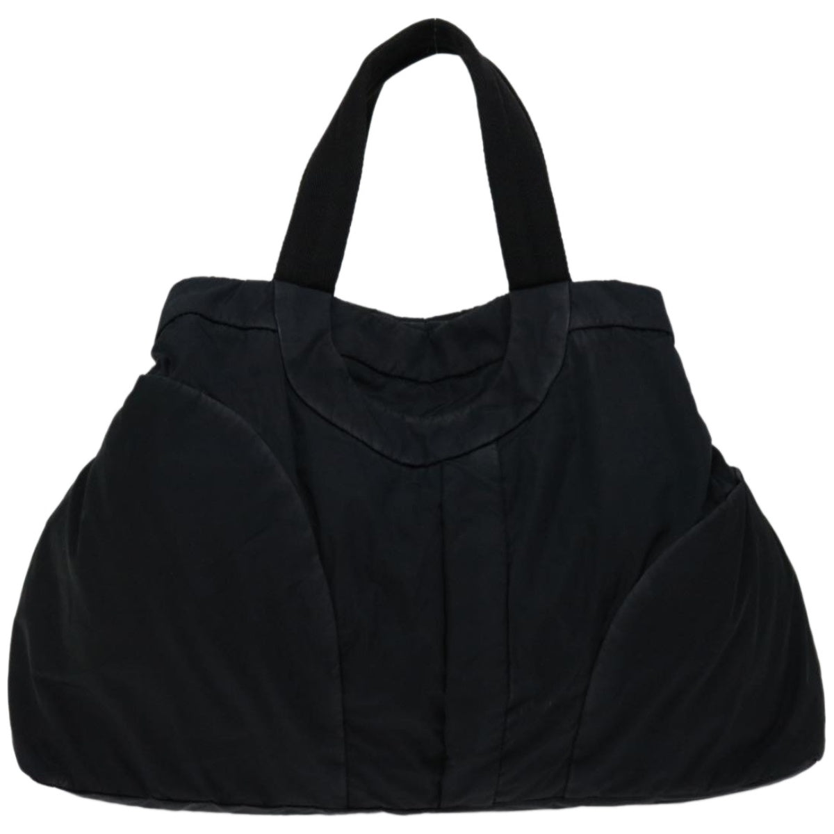 PRADA Sports Hand Bag Nylon Black Auth hk1090 - 0