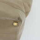 LOEWE Hand Bag Leather Beige Auth hk1095-16