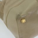 LOEWE Hand Bag Leather Beige Auth hk1095-17