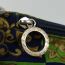 Gianni Versace Shoulder Bag Canvas Navy Auth hk1114-10