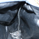 Gianni Versace Shoulder Bag Canvas Navy Auth hk1114-20