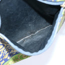 Gianni Versace Shoulder Bag Canvas Navy Auth hk1114-12