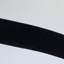 Gianni Versace Shoulder Bag Canvas Navy Auth hk1114-8