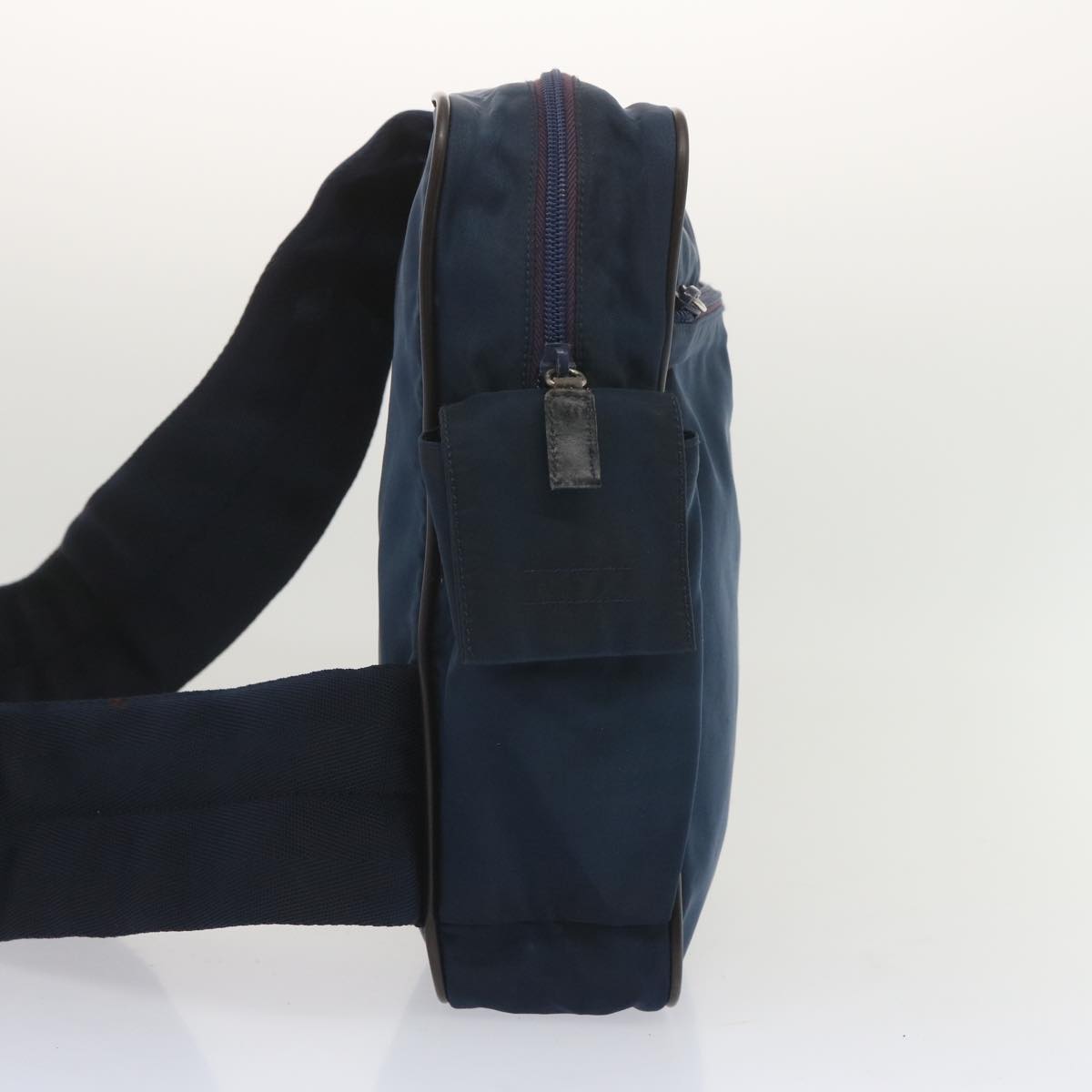 PRADA Shoulder Bag Nylon Navy Auth hk1116