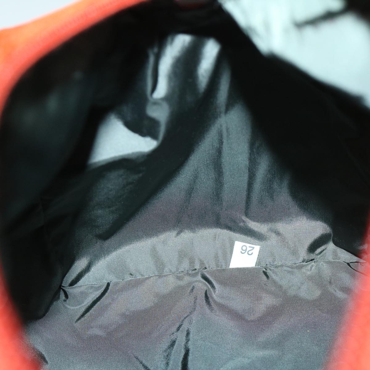PRADA Sports Hand Bag Nylon Orange Auth hk1121