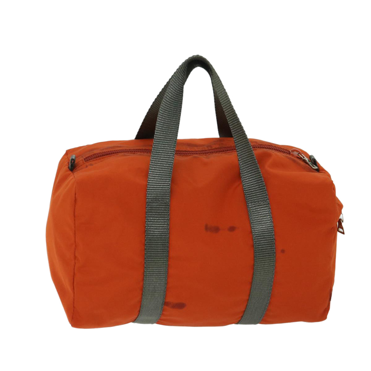 PRADA Sports Hand Bag Nylon Orange Auth hk1121