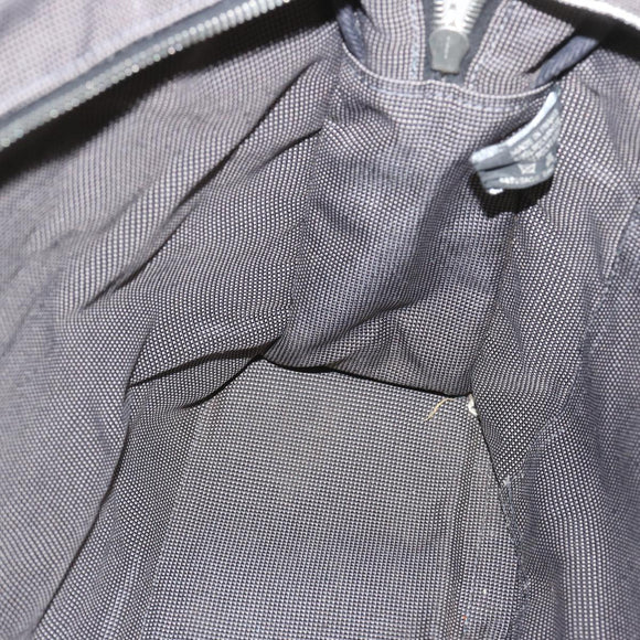 HERMES Her Line MM Tote Bag Canvas Gray Auth hk1144