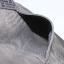 HERMES Her Line MM Tote Bag Canvas Gray Auth hk1144-20