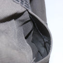 HERMES Her Line MM Tote Bag Canvas Gray Auth hk1144-24