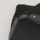 BALLY Hand Bag Canvas Black Auth hk1147-9