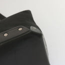 BALLY Hand Bag Canvas Black Auth hk1147-16