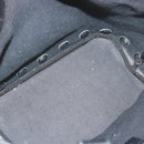 BALLY Hand Bag Canvas Black Auth hk1147-10