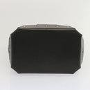 BALLY Hand Bag Canvas Black Auth hk1147-5