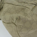 GUCCI Guccissima GG Canvas Hand Bag Beige 197020 Auth hk1150-15