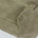 GUCCI Guccissima GG Canvas Hand Bag Beige 197020 Auth hk1150-9