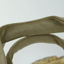 GUCCI Guccissima GG Canvas Hand Bag Beige 197020 Auth hk1150-8