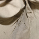 FENDI Shoulder Bag Leather Bronze Auth hk1152-19