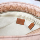 GUCCI GG Canvas Shoulder Bag Pink 308840 Auth hk1155-9