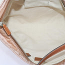 GUCCI GG Canvas Shoulder Bag Pink 308840 Auth hk1155-10