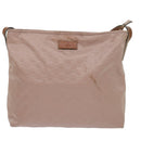 GUCCI GG Canvas Shoulder Bag Pink 308840 Auth hk1155-13