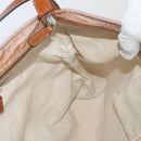 GUCCI GG Canvas Shoulder Bag Pink 308840 Auth hk1155-22