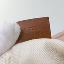 GUCCI GG Canvas Shoulder Bag Pink 308840 Auth hk1155-11