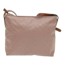 GUCCI GG Canvas Shoulder Bag Pink 308840 Auth hk1155-3