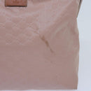 GUCCI GG Canvas Shoulder Bag Pink 308840 Auth hk1155-2