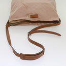 GUCCI GG Canvas Shoulder Bag Pink 308840 Auth hk1155-8