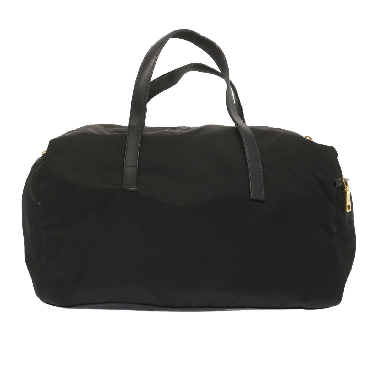 PRADA Hand Bag Nylon Black Auth hk1173 - 0