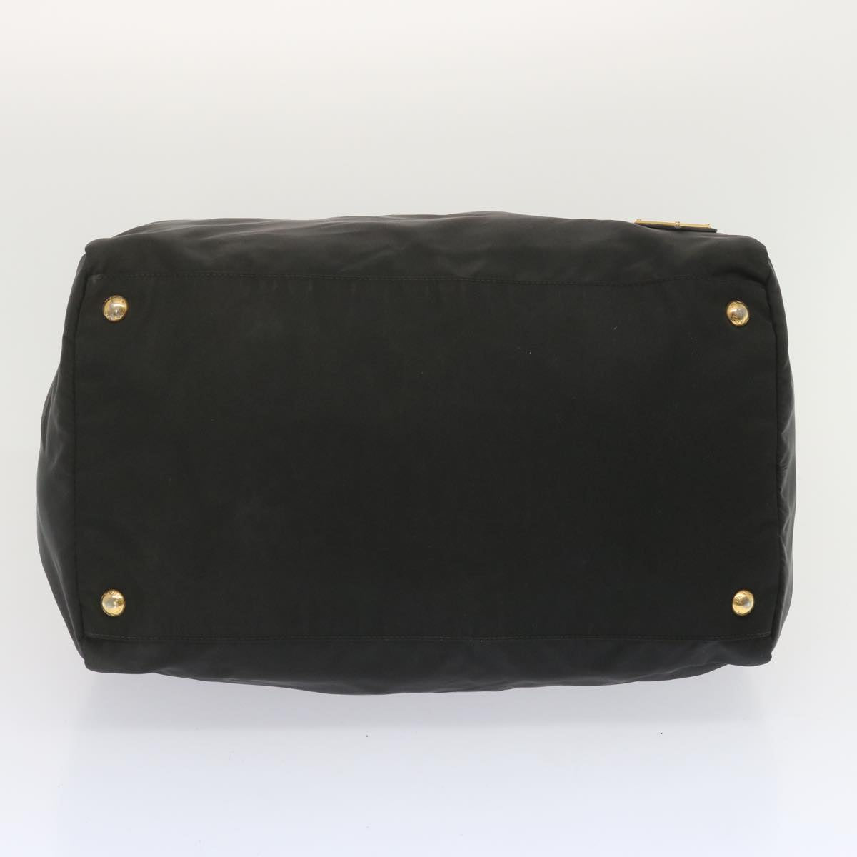 PRADA Hand Bag Nylon Black Auth hk1173