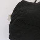 FENDI Zucca Canvas Hand Bag Black Auth hk1179-10