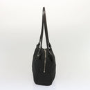 FENDI Zucca Canvas Hand Bag Black Auth hk1179-5