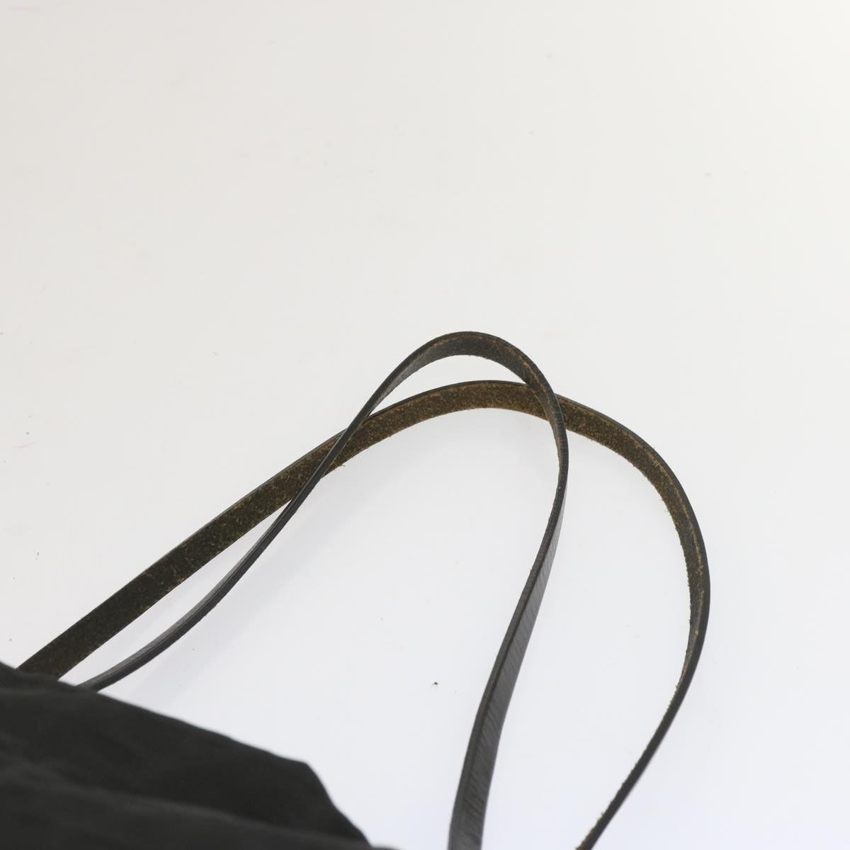 FENDI Zucca Canvas Hand Bag Black Auth hk1179