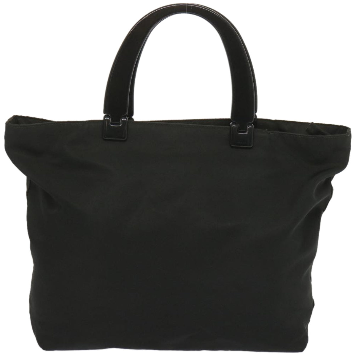 PRADA Hand Bag Nylon Black Auth hk1182 - 0