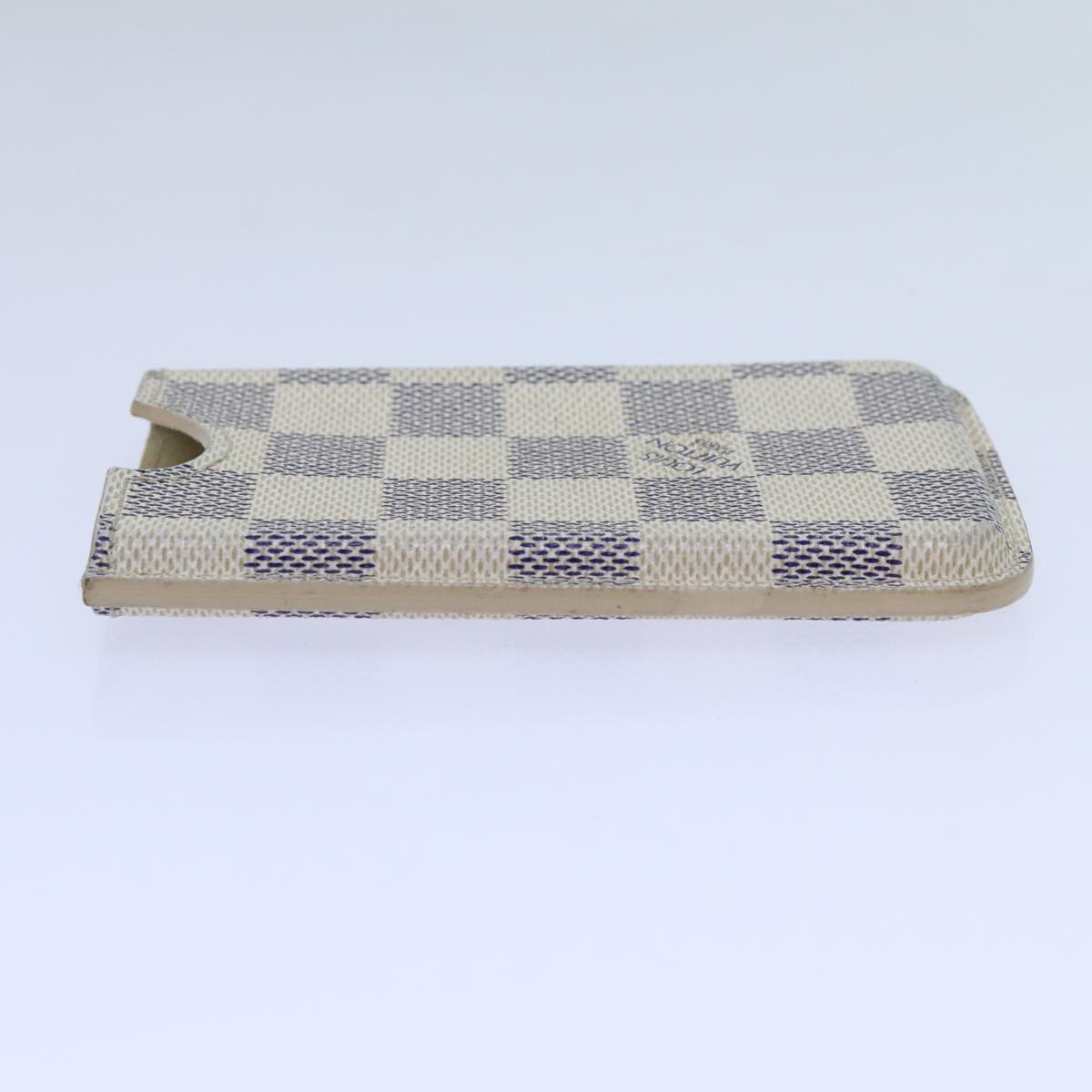 LOUIS VUITTON Damier Azur iPhone 4 Case iPhone Case N63001 LV Auth hk1219