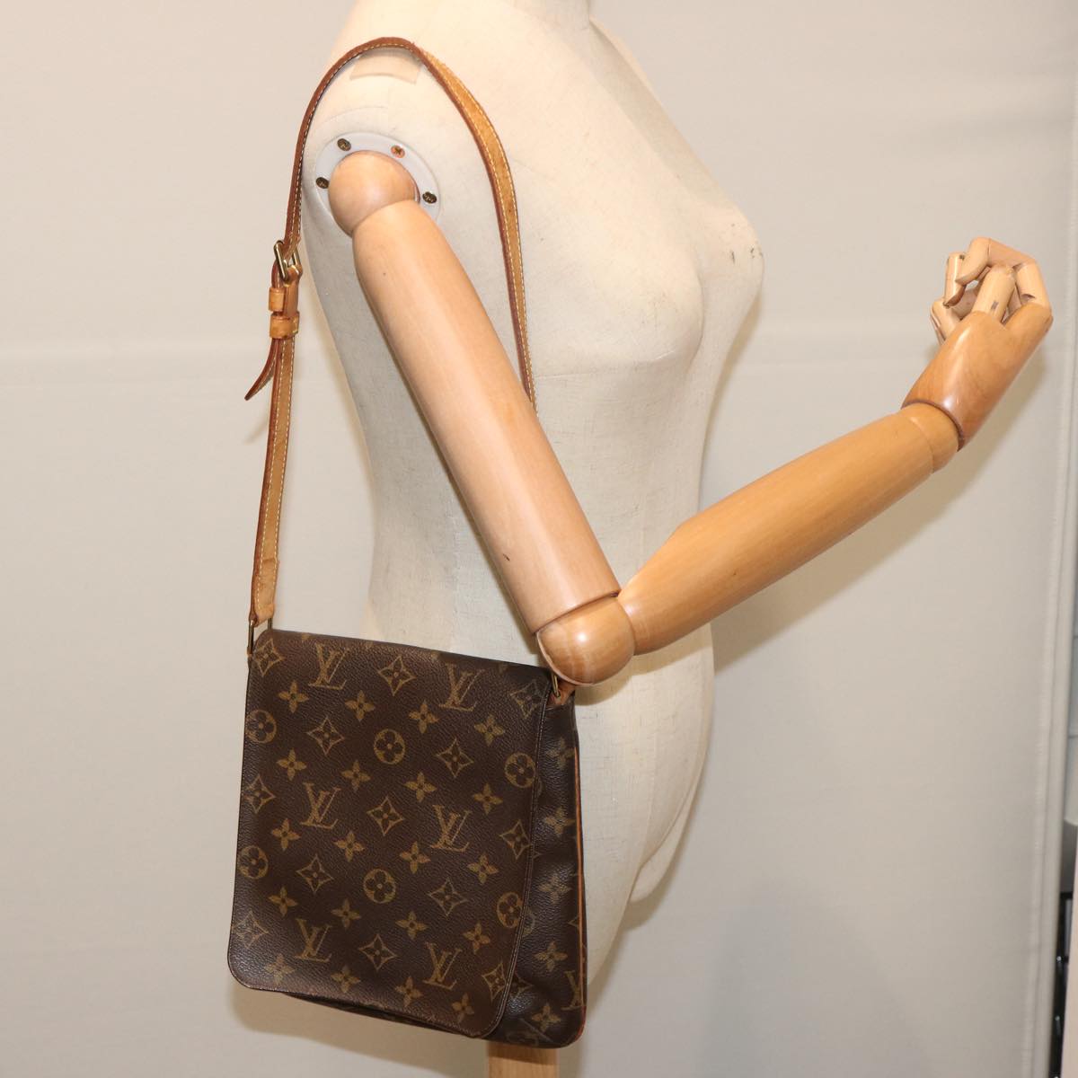 LOUIS VUITTON Monogram Musette Salsa Short Shoulder Bag M51258 LV Auth hk1248