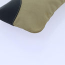 PRADA Pouch Canvas Beige Auth hk1253-16