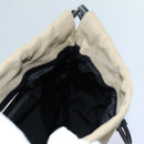 PRADA Pouch Canvas Beige Auth hk1253-19