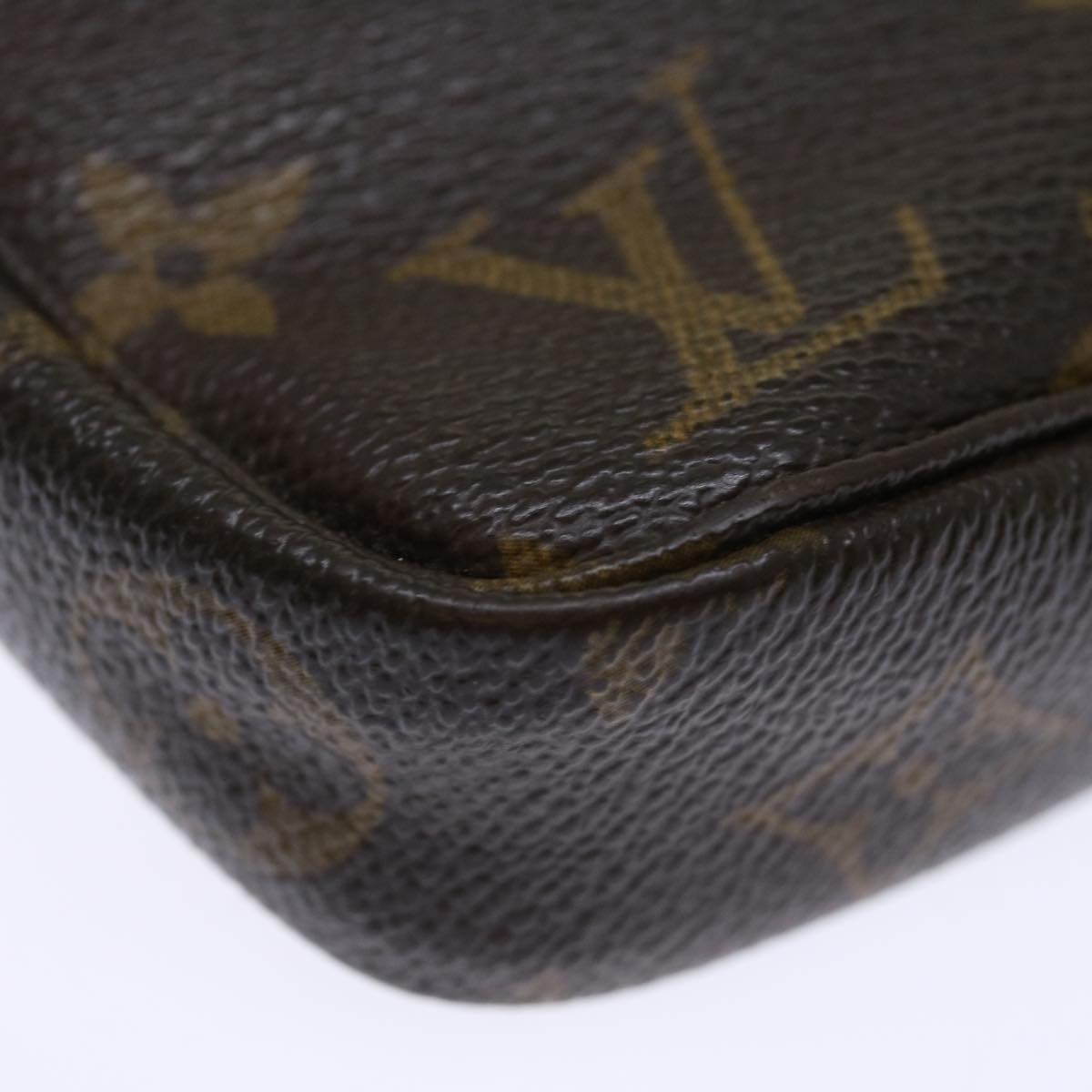 LOUIS VUITTON Monogram Panda Pochette Accessoires Pouch M51981 LV Auth hk1273