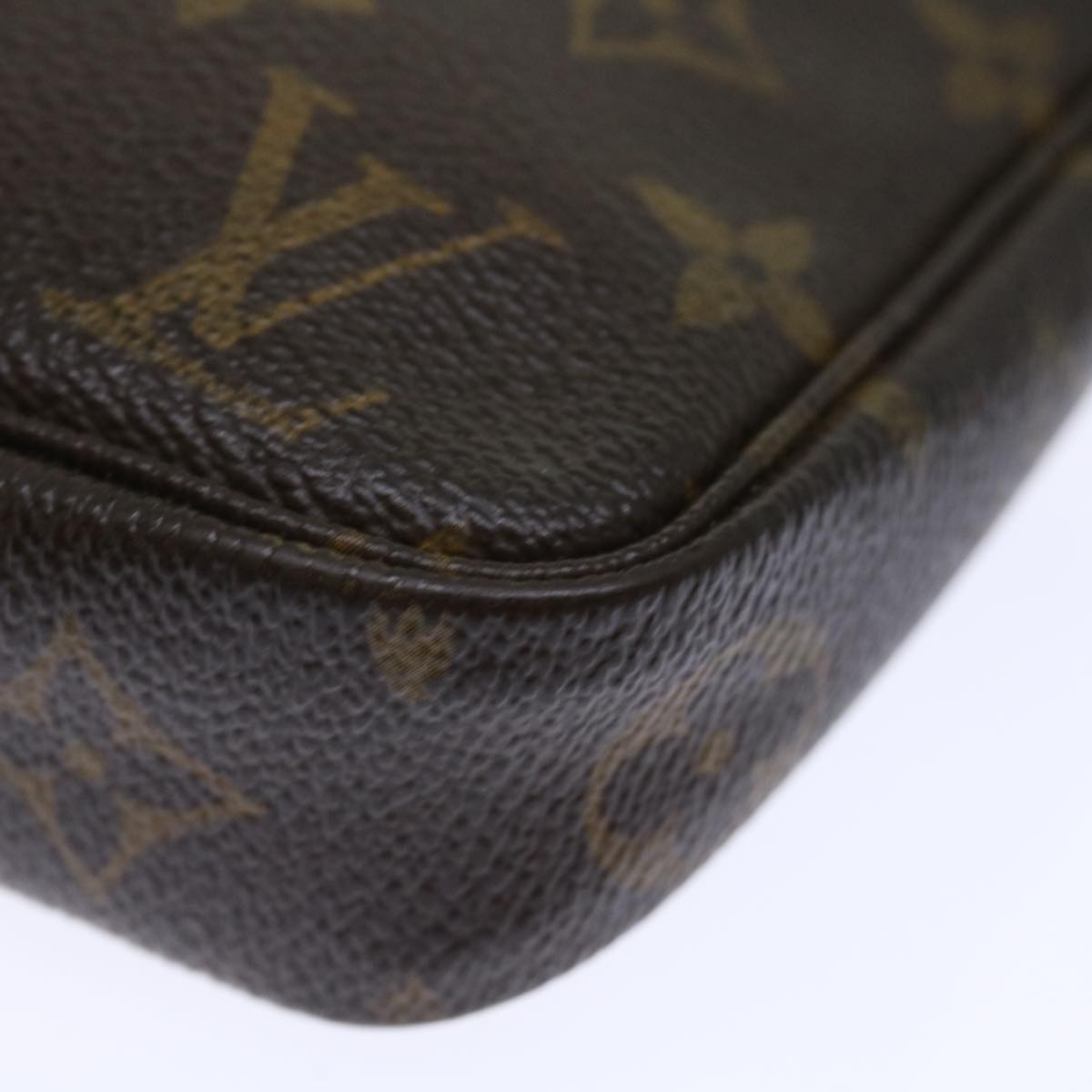 LOUIS VUITTON Monogram Panda Pochette Accessoires Pouch M51981 LV Auth hk1273