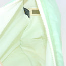 FENDI Zucchino Canvas Shoulder Bag Nylon Green Auth hk1304-19