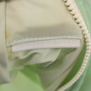 FENDI Zucchino Canvas Shoulder Bag Nylon Green Auth hk1304-12