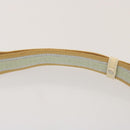 FENDI Zucchino Canvas Shoulder Bag Nylon Green Auth hk1304-8