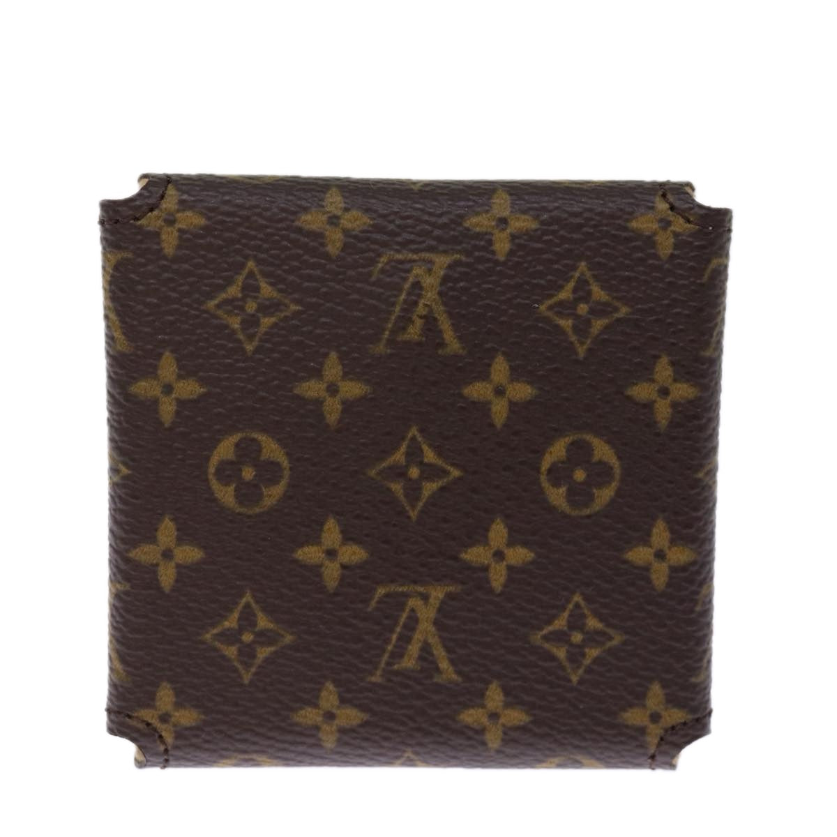 LOUIS VUITTON Monogram Jewelry Case Jewelry Box LV Auth hk1329 - 0