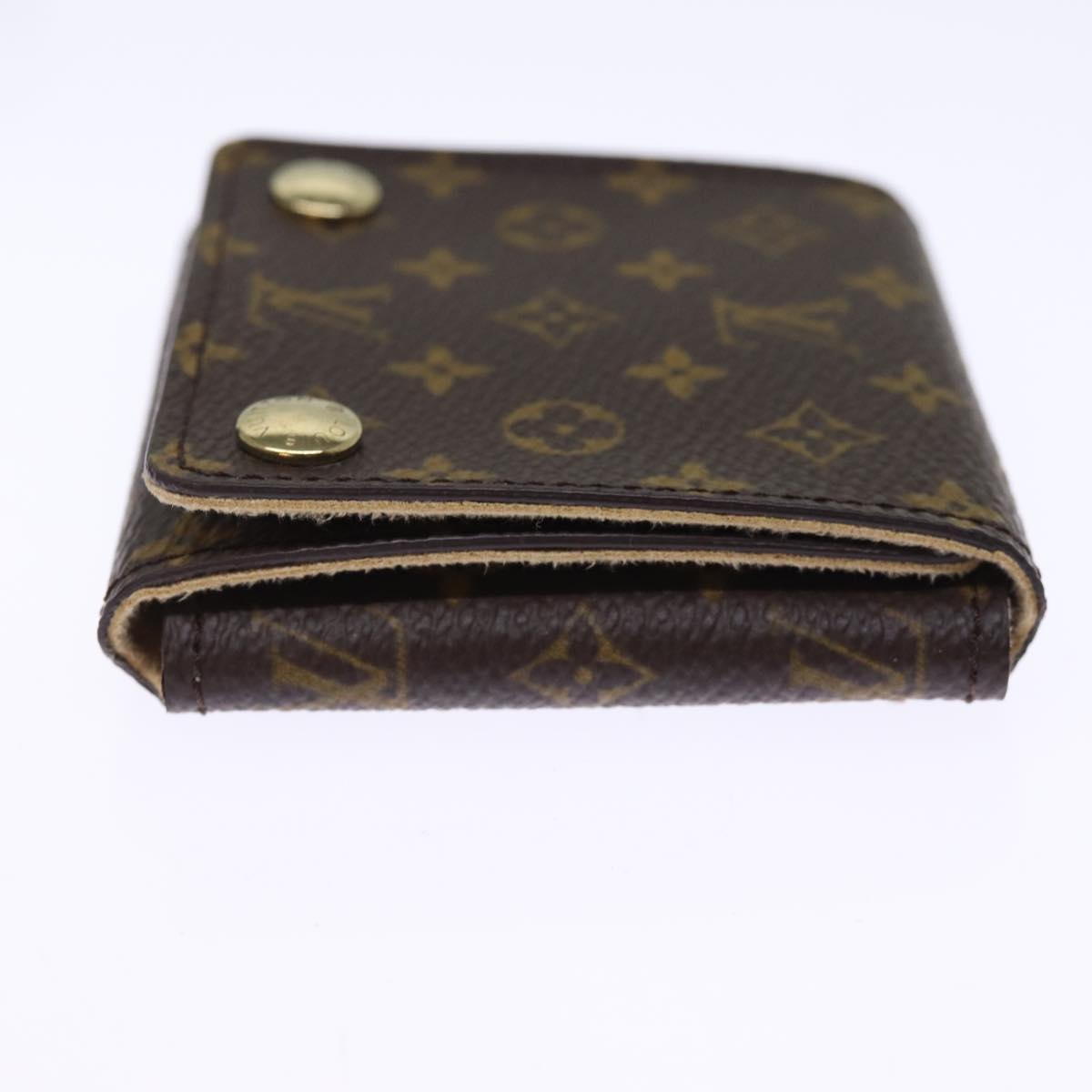 LOUIS VUITTON Monogram Jewelry Case Jewelry Box LV Auth hk1329