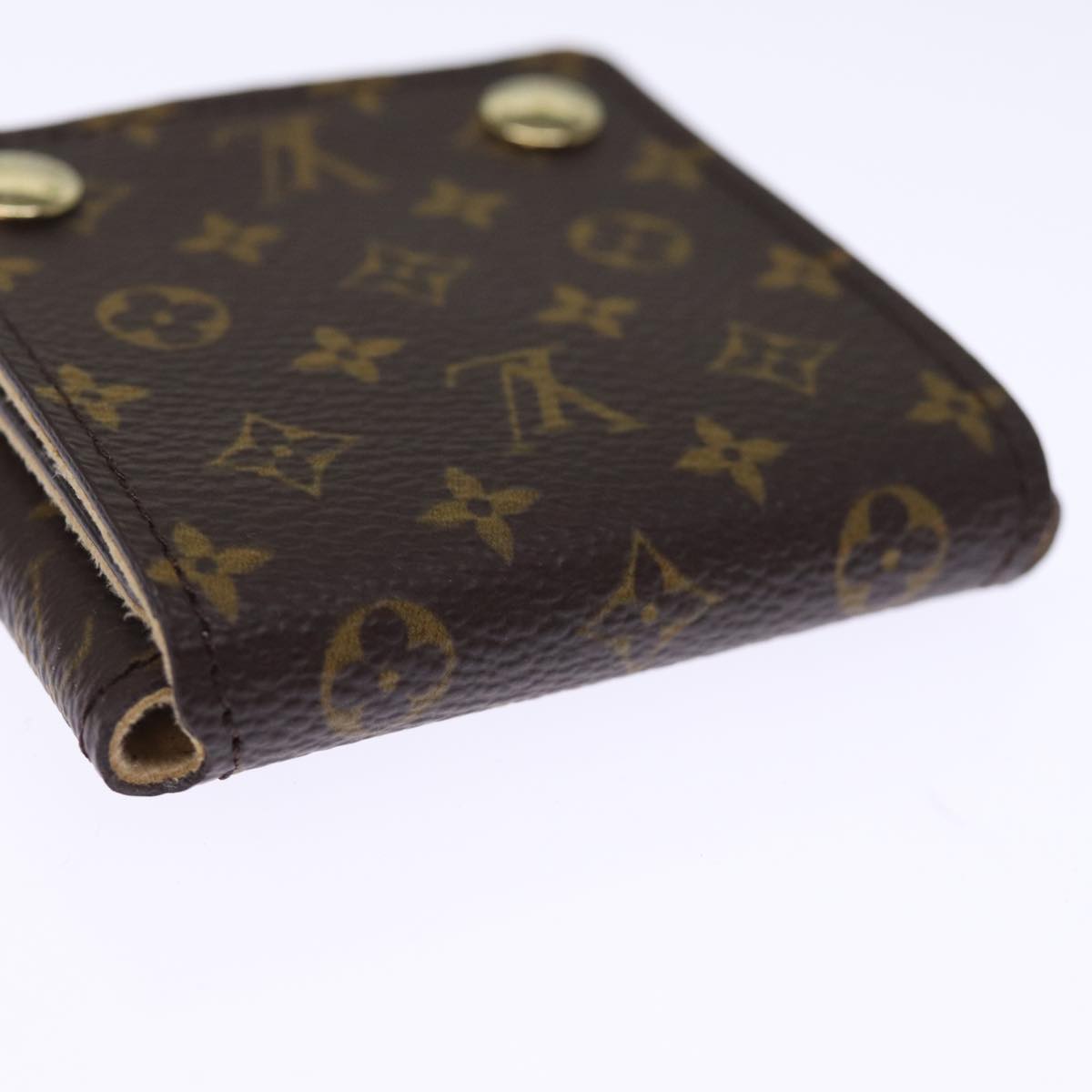 LOUIS VUITTON Monogram Jewelry Case Jewelry Box LV Auth hk1329