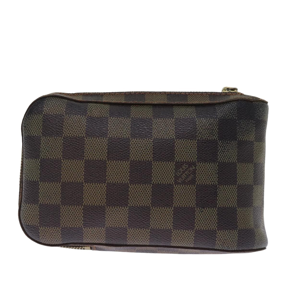 LOUIS VUITTON Damier Ebene Geronimos Shoulder Bag N51994 LV Auth hk1335